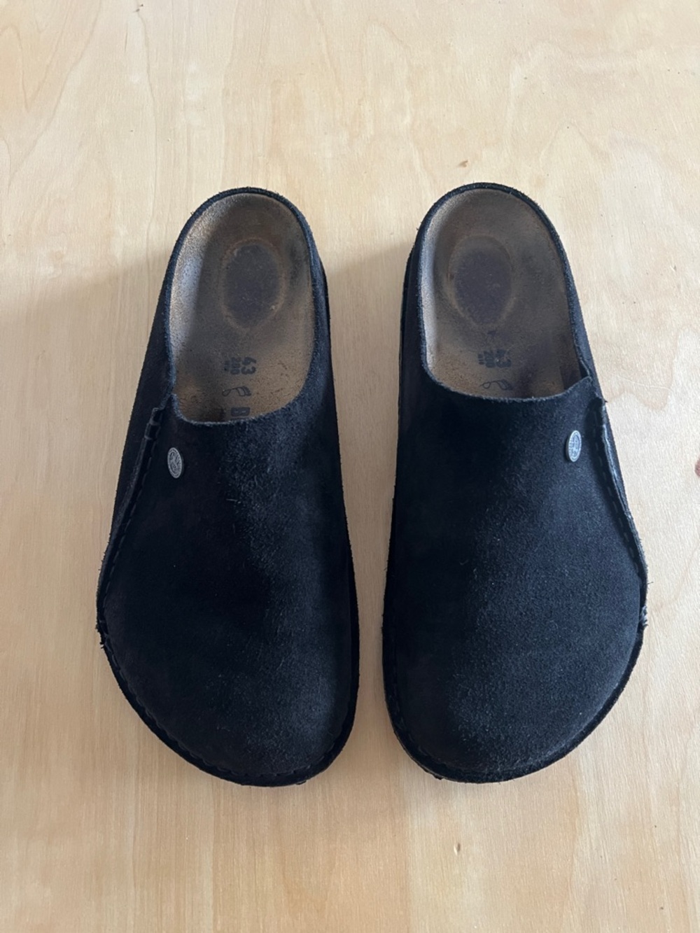 Birkenstock Zermatt Suede Slip-On Clog Mules - Men’s 10 - Picture 5 of 10